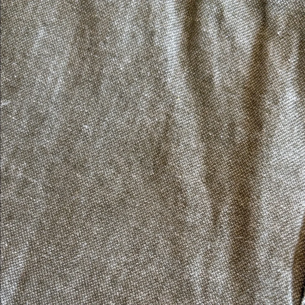 36x32 Men's green/grey Casual linen Drawstring Pants